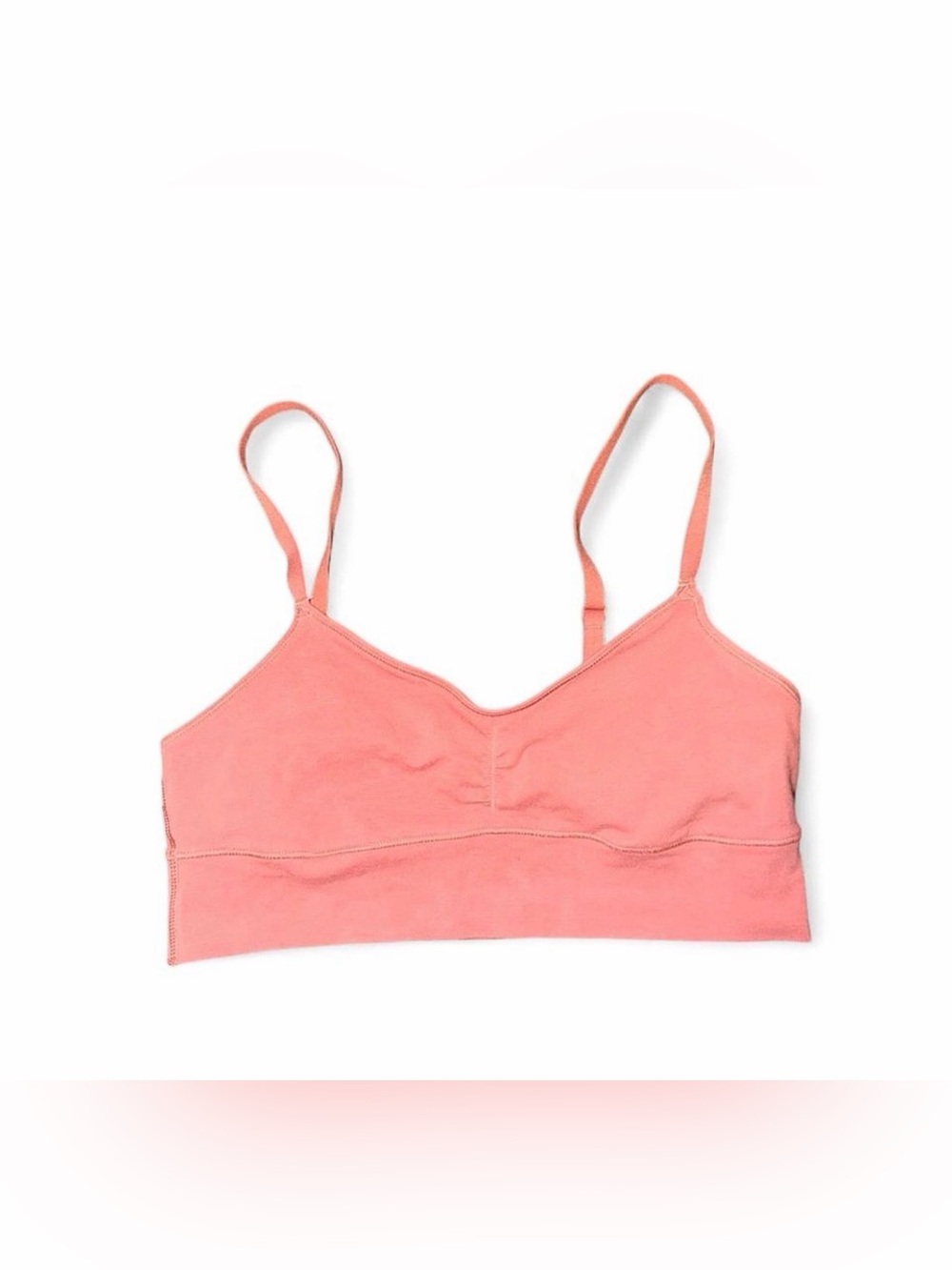Aerie coral pink women’s sports bra size small